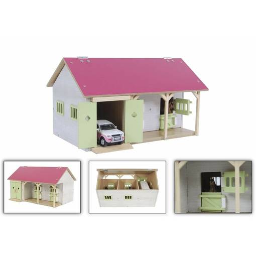 Hästall 2 boxar 1:32 - Andra lantbruks- och arbetsmaskinsleksaker - 8713219382783 - 1