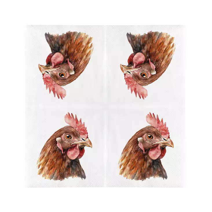 Kukko servetter 20 st/fp - Gårdrelaterade produkter - 8714982286513 - 1