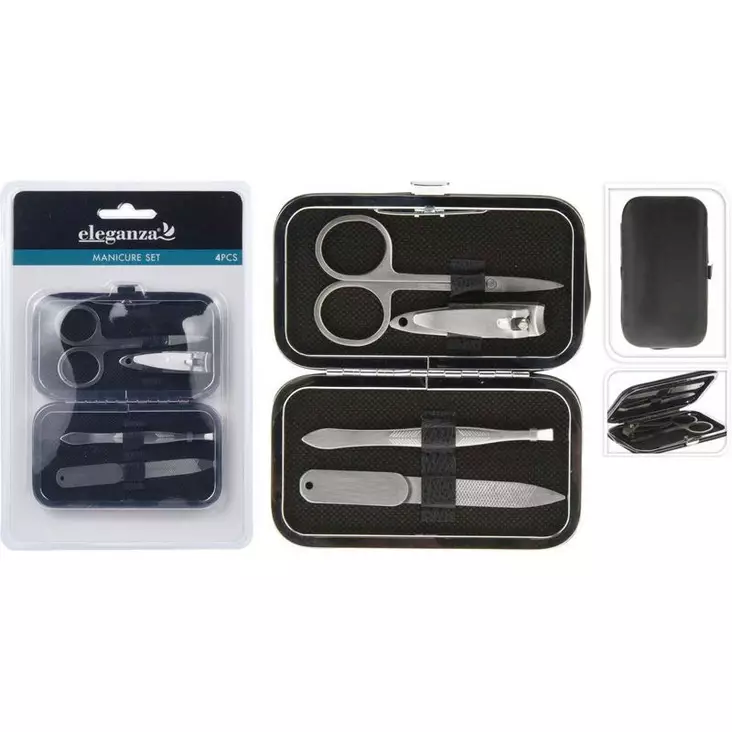 Manikyrset 4-delar. - Andra egenvårdsprodukter - 8719987150753 - 1