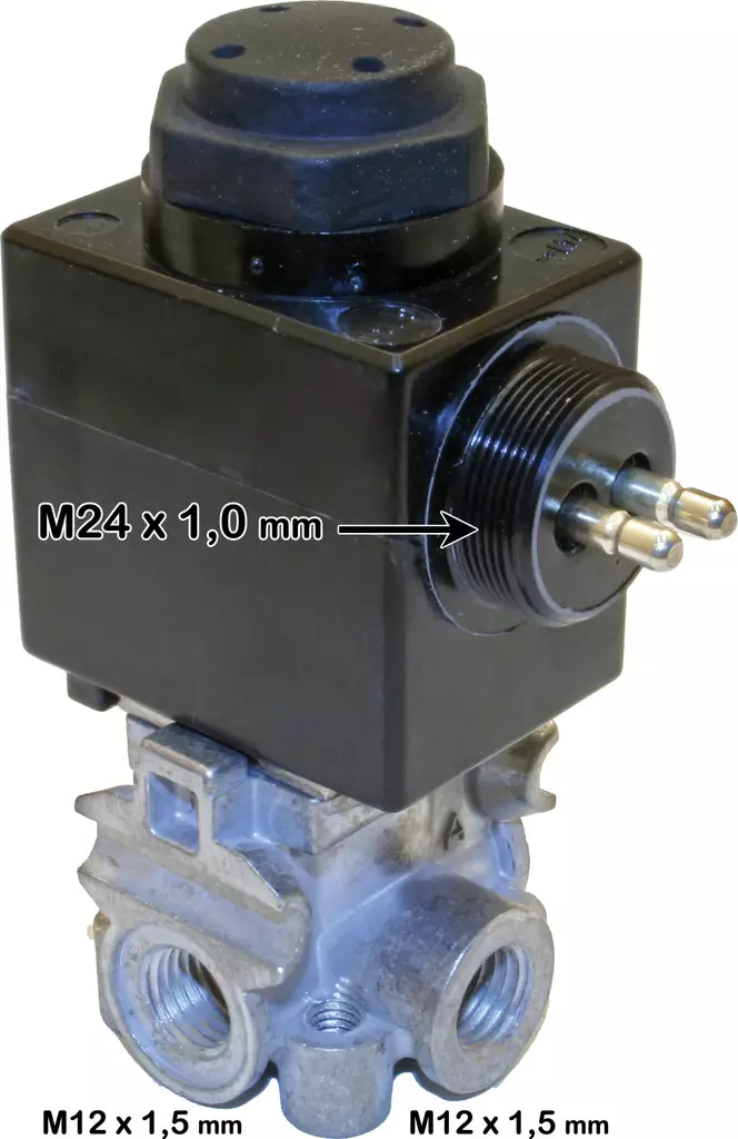 Magnetventil, ström på - Elsystem - svm0000009193 - 1