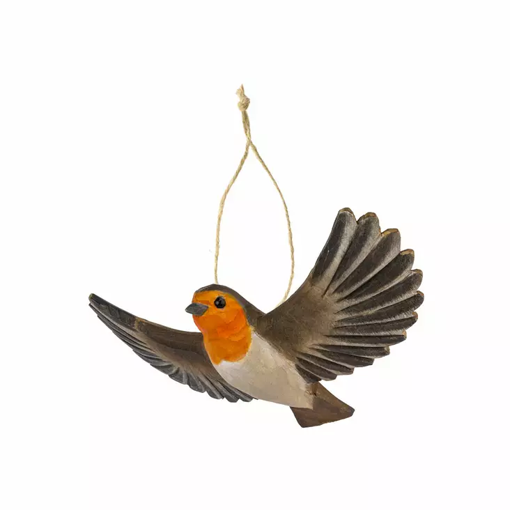Wildlife Garden Forest Décor – rödhake i flykten - Naturrelaterade produkter - 7350054767248 - 1