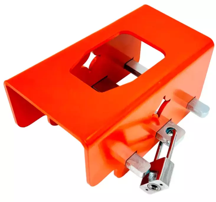 Aisalukko Bulldog förzinkad 5/8mm - Släpvagnstillbehör - 6430073051083 - 1