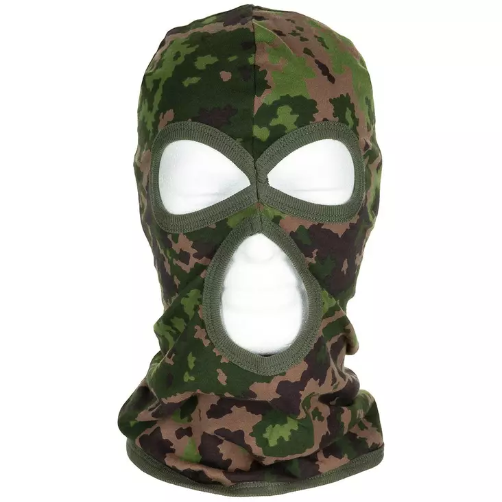 Balaclava 3-hålad M05 kamouflage - Friluftskläder - 4044633244963 - 1