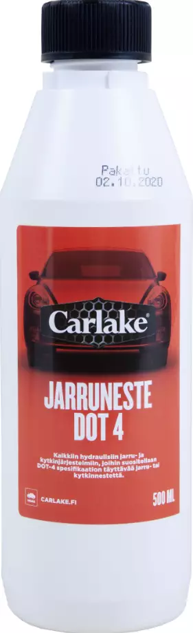 Carlake DOT 4 bromsvätska 500ml - Bilkemikalier - 6414564020123 - 1