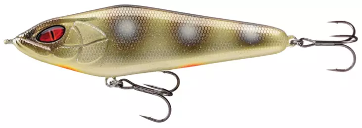 Daiwa Prorex Lazy Jerk 120SS Spotted Yellow - Beten och flugor - 4059845063233 - 1
