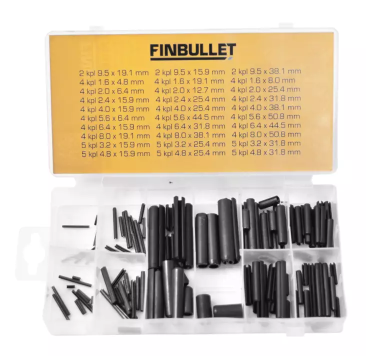 Finbullet Rör- och kontaktsets 120 delar - Biltillbehör - 6438152024843 - 1