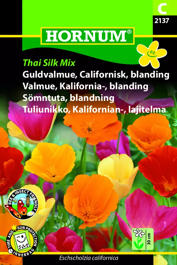Kaliforniatuleunikl mixad Thai Silke - Frön och sättpotatisar. - 5708787021373 - 1