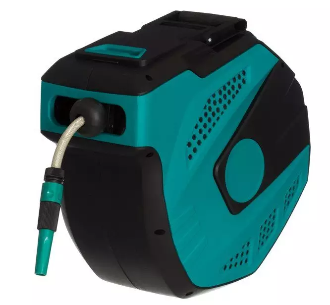 Vattenslangrulle med väggfäste - Vattenslangar - 6410416041513 - 1