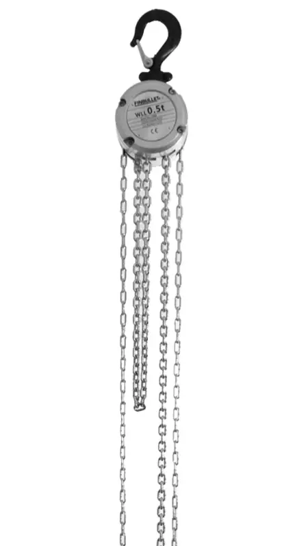 Kedjetalja Alu 500kg CE Aluminium G80 - Lyftanordningar och domkrafter - 6438152019603 - 1