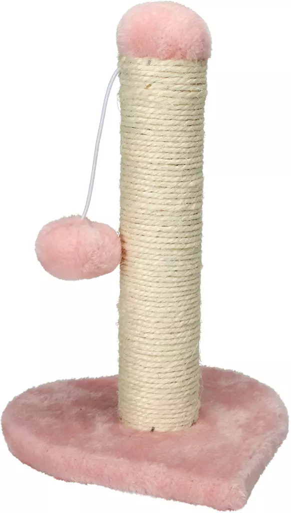 Kattens klösträd med boll rosa. - Andra djurprodukter - 8720573605793 - 1