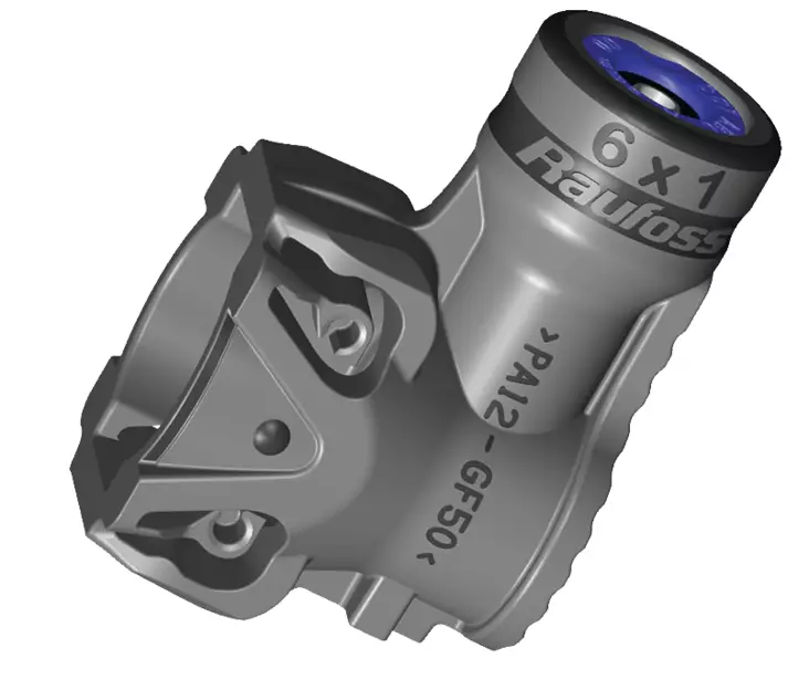 Kopplingshuvud ABC 90° Plast 12x1,5 - Tryckluftsystem - svm000007113 - 1