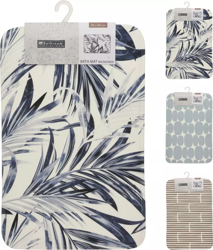 Badrumsmatta Tropical 45x70 cm - Badrumstillbehör - 8720573100373 - 1
