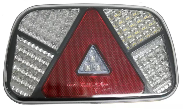 LED-bakljus 12-24V 235x133x35 mm vänster - Bilbelysning och elektriska tillbehör - 6430074696283 - 1