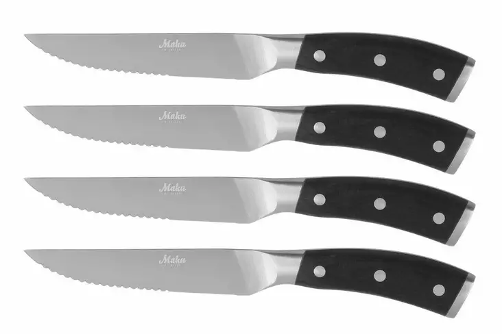 Maku Pakka Trä pizzakniv / pizzaskärare 4 st - Knivar, saxar, skärare - 6410416078373 - 1