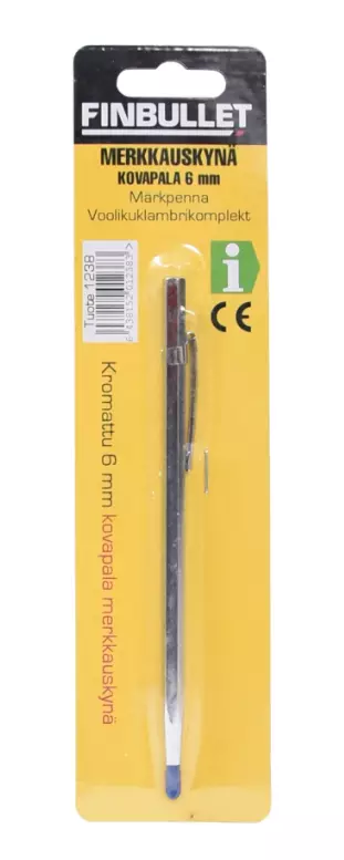 Märkningspenna hårdspets 6 mm - Märkningsverktyg - 6438152012383 - 1