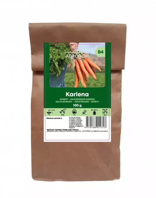 Morot 'Karlena' 100g - Frön och sättpotatisar. - 4770168921313 - 1