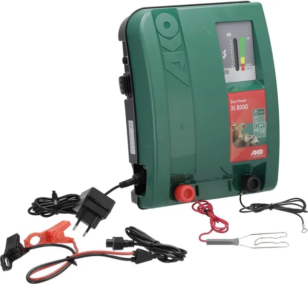 Kombinerad elavtalsanläggning AKO Duo Power Station Xi 8000, 12/230 V - Elstängseltillbehör - 4035738022273 - 1