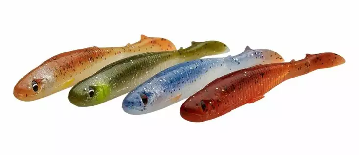 Savage Gear Slender Scoop Shad 9 cm 4 g - Beten och flugor - 5706301767493 - 1