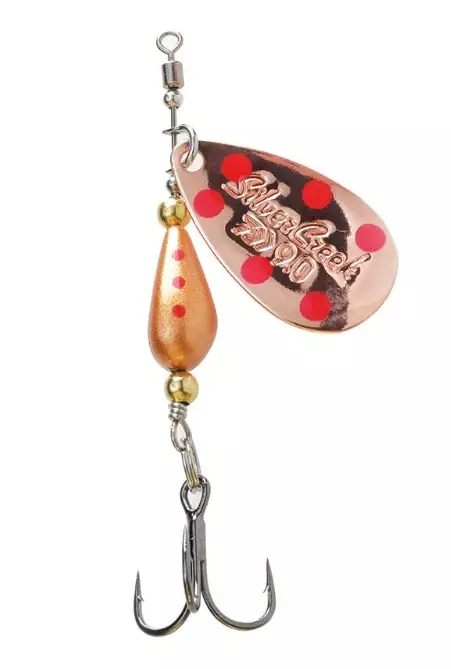 Silvercreek Spinner jigg Copper Dots 6 g #2 - Beten och flugor - 5055545243493 - 1