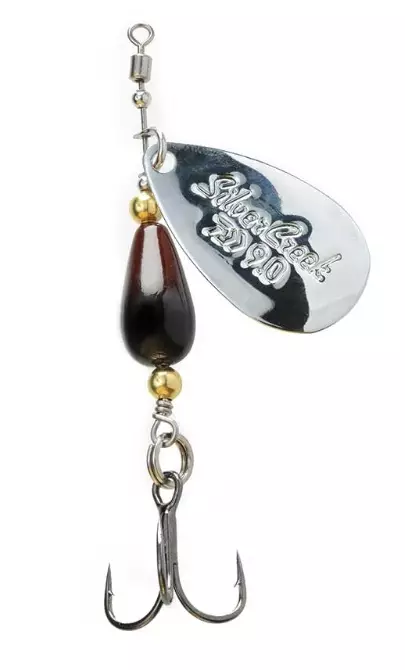 Silvercreek Spinner spinnbait Silver Coffee 6 g #2 - Beten och flugor - 5055545243523 - 1