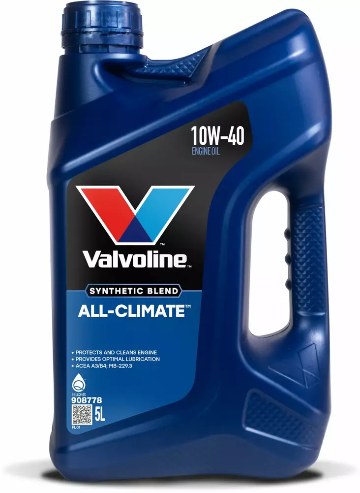 Valvoline All Climate 10W-40 motorolja 5 l - Motoroljor - 8710941018423 - 1