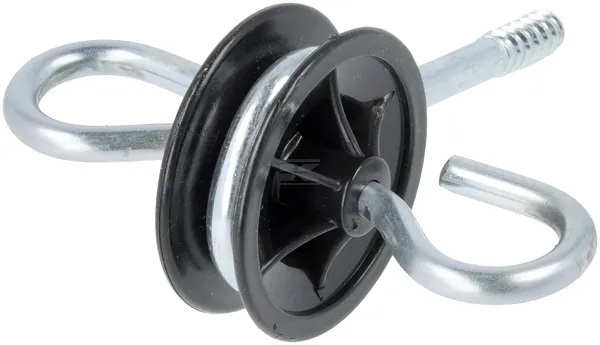 Skruvhylsor för grindhandtag av trä 10 st - Isolatorer - 8719607155533 - 1