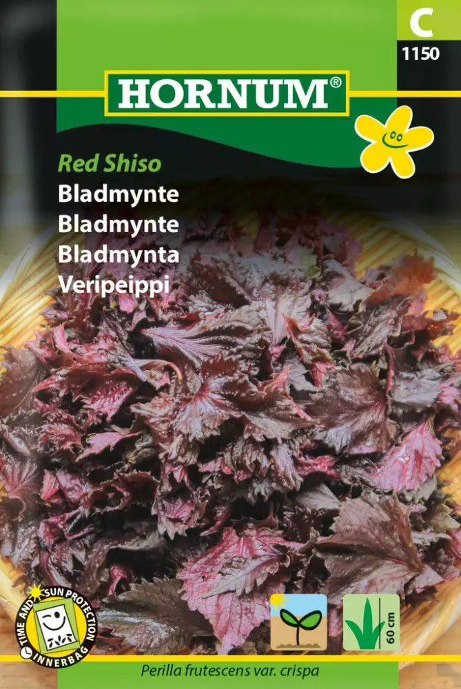 Röd Shiso - Frön och sättpotatisar. - 5708787011503 - 1