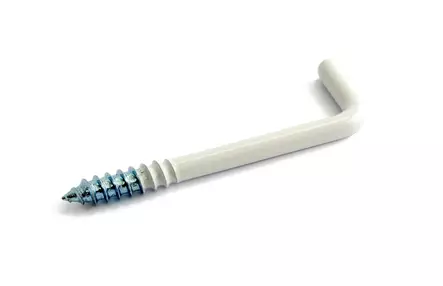 Habo hörnklämma 7 förzinkad och vit - Öglebultar, S-krokar m.m. - 7317900019944 - 1