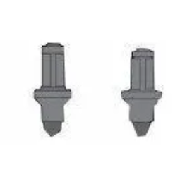 Hårdmetallborr spetsig med plugg 1 st - Plogbillar - 5700036089684 - 1