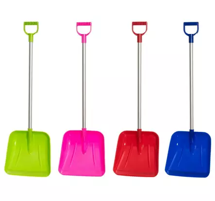 Barnsnöskyffel med metallhandtag - Vinterleksaker - 6410412245854 - 1