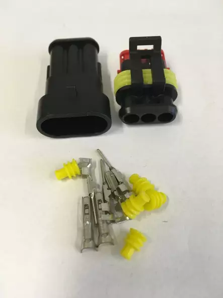 Superseal 3-dels kontakt - Bilbelysning och elektriska tillbehör - 6419943235914 - 1