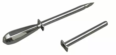 Rörstift rostfritt stål 120 mm - Djurskötselutrustning - 5700030270194 - 1