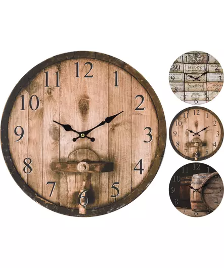 Väggklocka Vinkällare - Klockor - 8719987159244 - 1