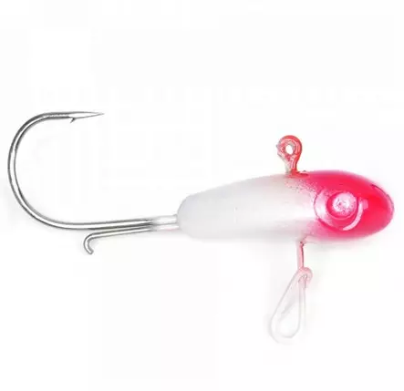 ShakerBaits pimpeljigghuvud 4g #2 Rödvit - Jiggar, jigghuvuden - 6438212100784 - 1
