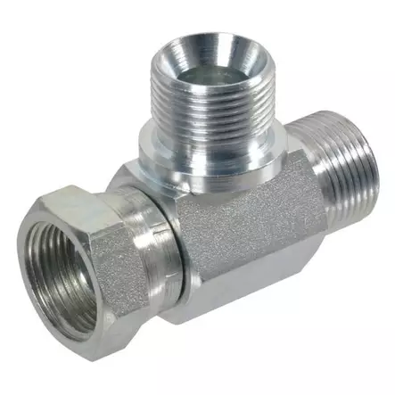 T-junction 1/4" BSP hona/hona/han - Hydraulik - 8719607004954 - 1