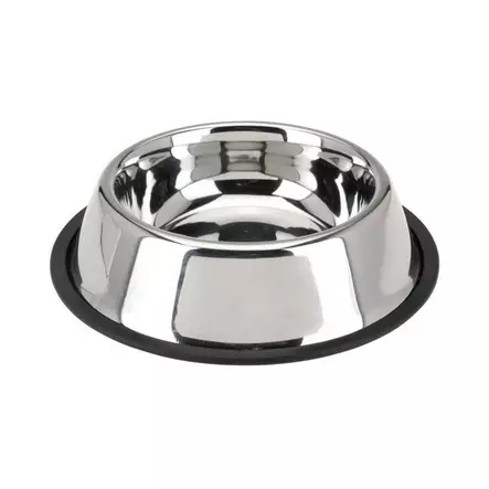 Stålskål med antiglidsystem 25 cm - Matkålar - 8711295214264 - 1