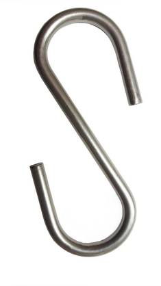S-krok metall 4 st/fp - Väggkrokar, klädhängare - 6410412127754 - 1