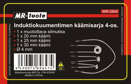 Induktionsvärmarspolar - Övriga verkstadsutrustningar - 6430074696474 - 2