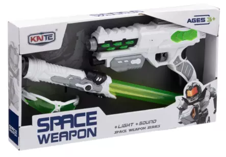 Sabel och rymdvapen leksaksset med ljus och ljud - Inomhusleksaker - 6410416491424 - 1
