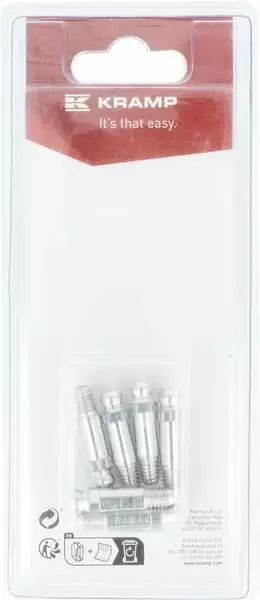 Smörjnippel M6 x 1,0, 180° lång 6 st - Fetpressar och pumpar - 8719493202434 - 1