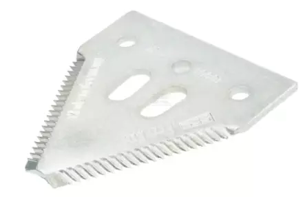 Skärplatta grov tandning 80x76x2,7 mm - Skördetröskor - 8716106740574 - 1