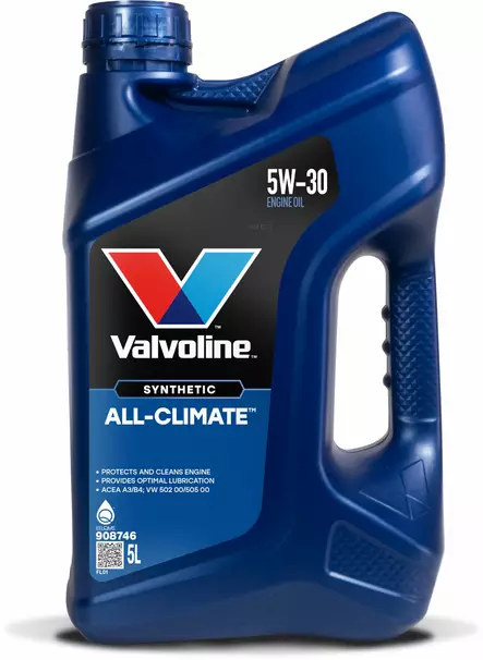 Valvoline All Climate 5W-30 motorolja 5 l - Motoroljor - 8710941018454 - 1
