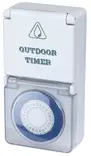 Timer mini 24h IP44 - Tidsur, sensorer - 6435200256874 - 1