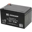 Batteri Kramp 12V 12Ah - Startbatterier - 8716106061204 - 1