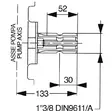Comet BP 105K 3-kammarpump 1 3/8"-6 - Spruttillbehör - 5700033694324 - 6