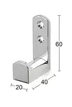 Habo hook Dart krom - Väggkrokar, klädhängare - 7317900155734 - 1