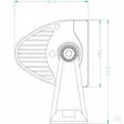 LED-arbetsljuspaneel Kramp 300W 25500lm - Arbetslampor - 8719607174244 - 3