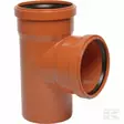 T-koppling PVC 110/110 mm x 87° - Avlopp och vattenlås - 4052836204004 - 1