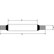 Tätning 2" (BSP) med stålringsdel - Hydraulik - 8719774063914 - 2