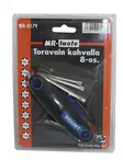 Torx-nyckel med handtag 8-delar - Andra nycklar - 6430013062674 - 2